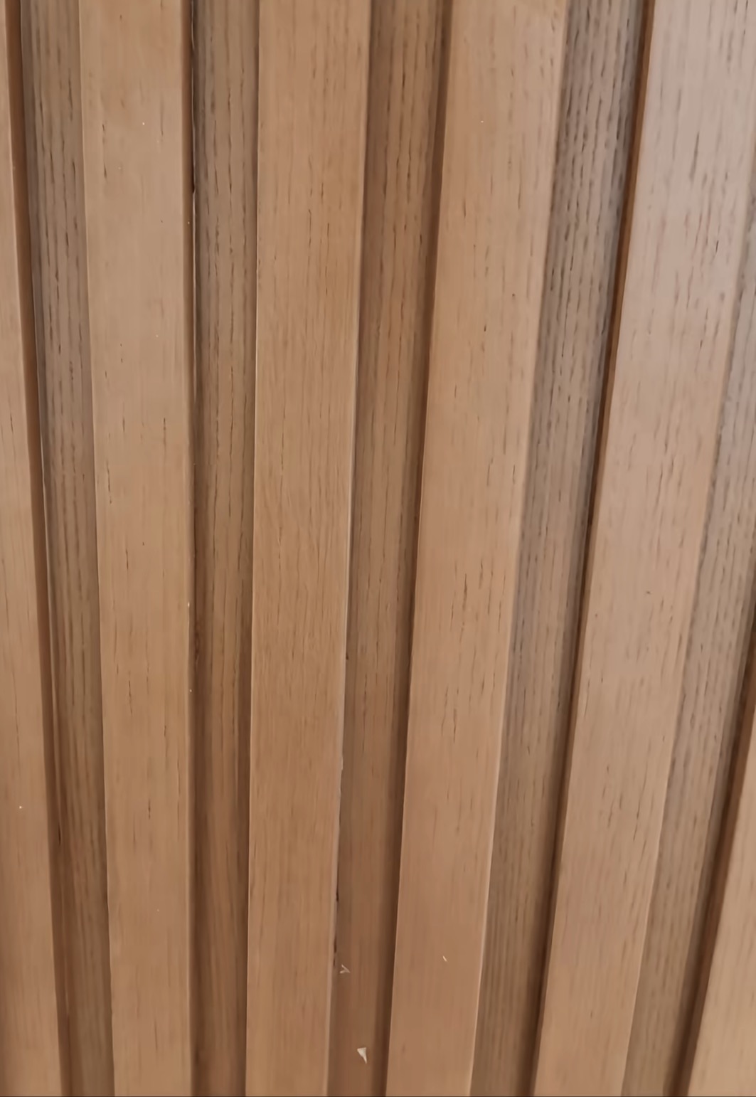 Wood-Grain Profile Repair — After: The repaired section after colour and grain finishing.
